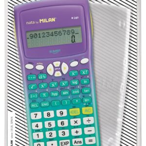 MILAN Calculator Standard Function Purple / Green 159110SNGRBL