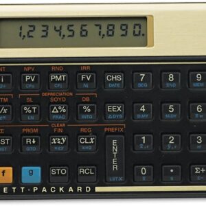 Hewlett Packard [HP] Calculator Financial Battery-power 10 Digit over 120 Functions Ref HP12C