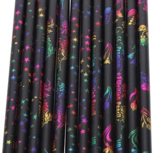 Blackwood HB Pencil with Inlaid Rhinestones, Writing, Drawing, School, Office Supplies, Pack of 12