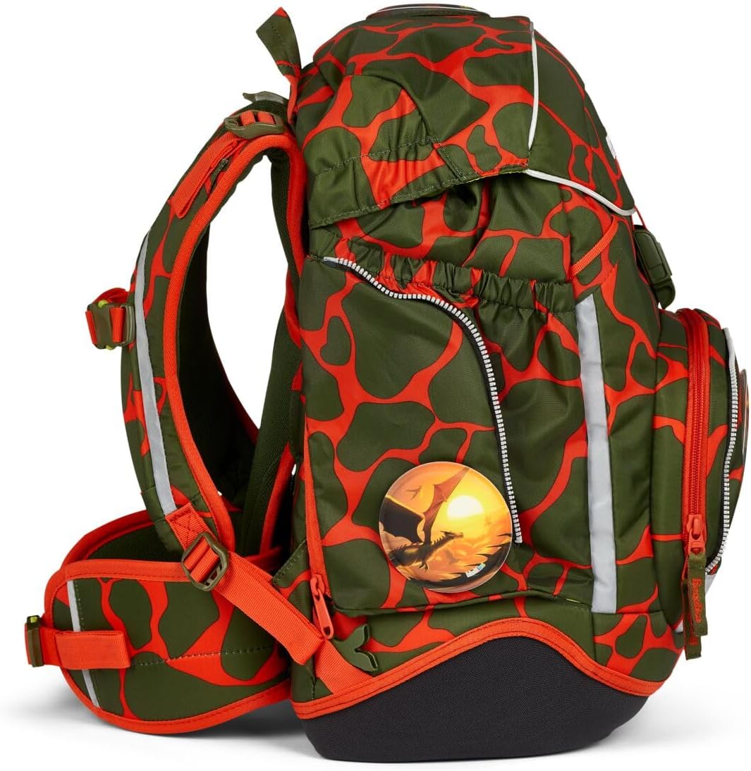 ergobag FeuerspeiBär, 7-Piece School Bag Set Including Sports Bag, Ergonomic, from 1st Class – Bild 4