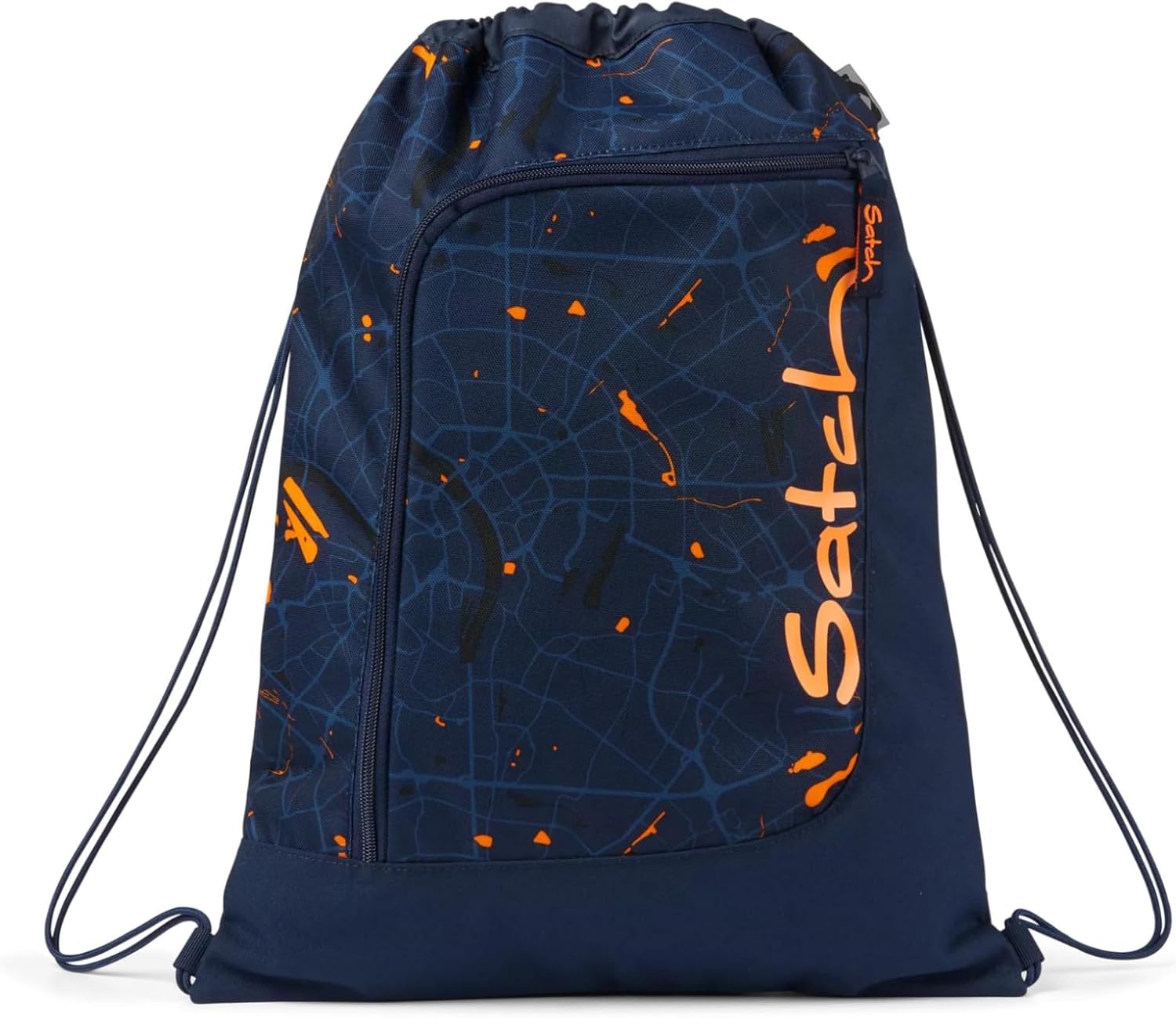satch Sports bag 12 L, can be fixed to the backpack, zip compartment, Urban Journey - Dark Blue, Sporty