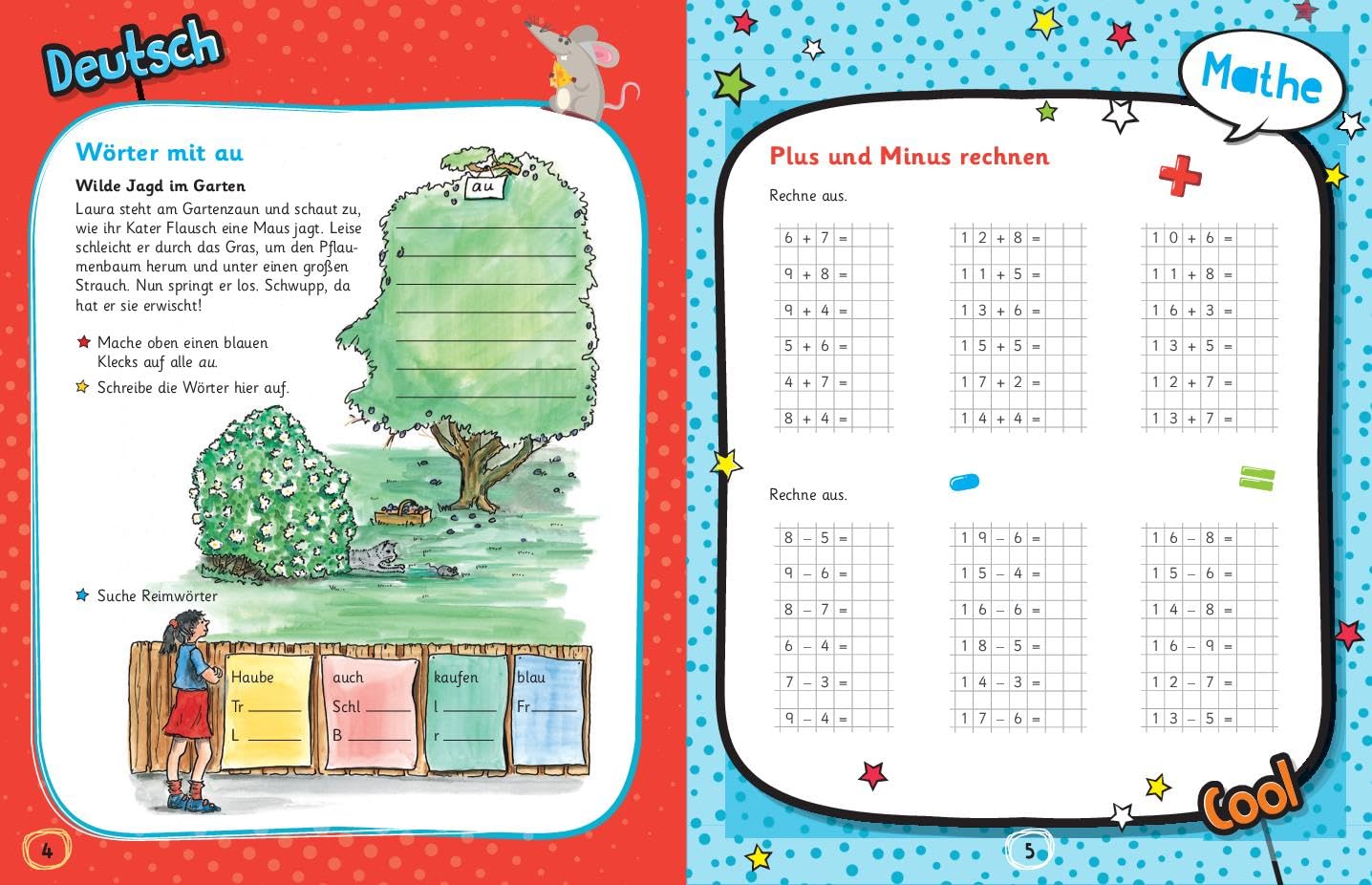 Ferien-Lern-Spaß - Mach dich fit für die 3. Klasse: Das Wichtigste der 2. Klasse | Deutsch • Mathe – Bild 3