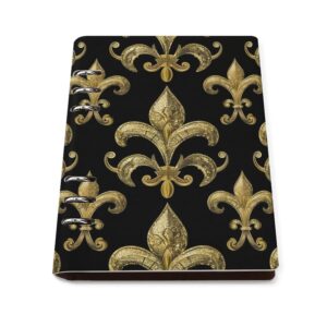 Tilivyx Spiral Notizbuch Goldene Drucke Schreibjournal Notizbuch Pu Leder Notizbuch 90 Blätter Für Arbeit Schule