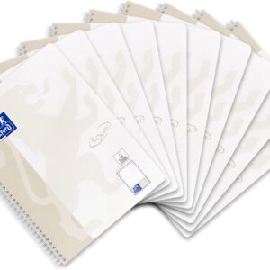 OXFORD 400086492 Collegeblock "Touch" Writing Pad, Light Stone 10