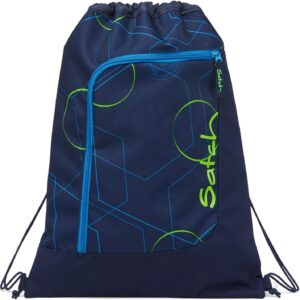satch Sports Bag Gym Bag for Girls and Boys with Zip Compartment, 12 Litres, Backpack Can Be Fixed