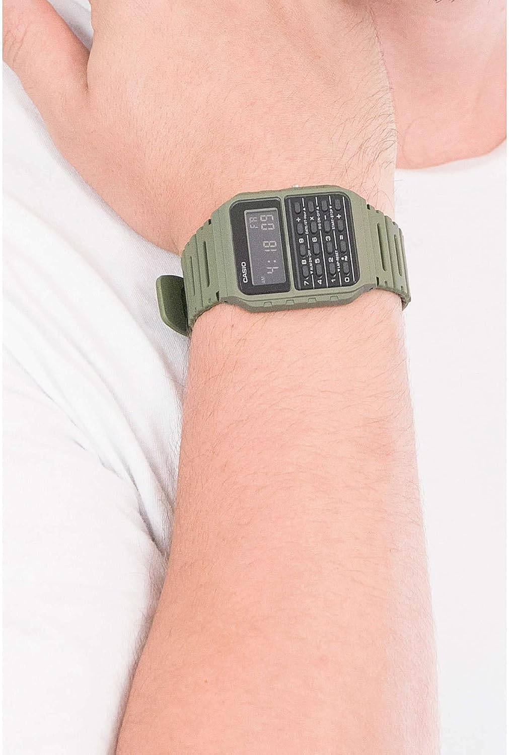 Casio Collection Retro Men's Digital Watch with Plastic Strap CA-53WF – Bild 2