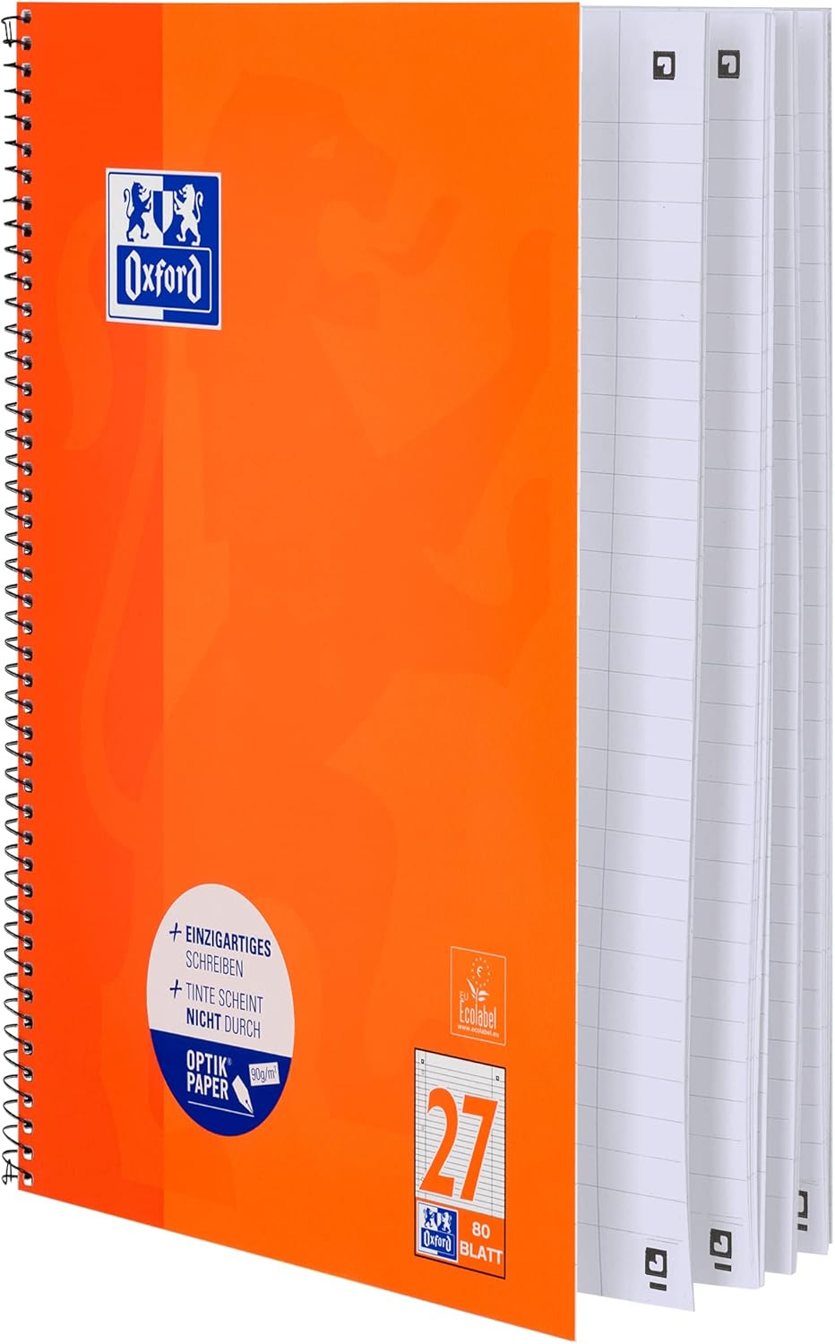 Oxford "School" Notepad / A4+ / 80 Pages / Perforated. – Bild 6