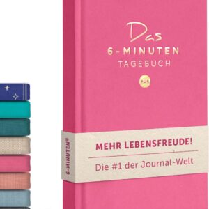 The PUR 6-Minute Diary (the Follow-Up Version) – Success Journal, Gratitude Journal – Mixture of Notebook and Diary – 6 Minutes Daily for More Success, Serenity and Mindfulness