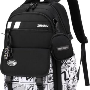 2025 School Backpack Boys Teenagers Large Backpack School Casual High School Bag Junior Water-Repellent for 15.6 Inch Laptop, School Bag 27L-2515