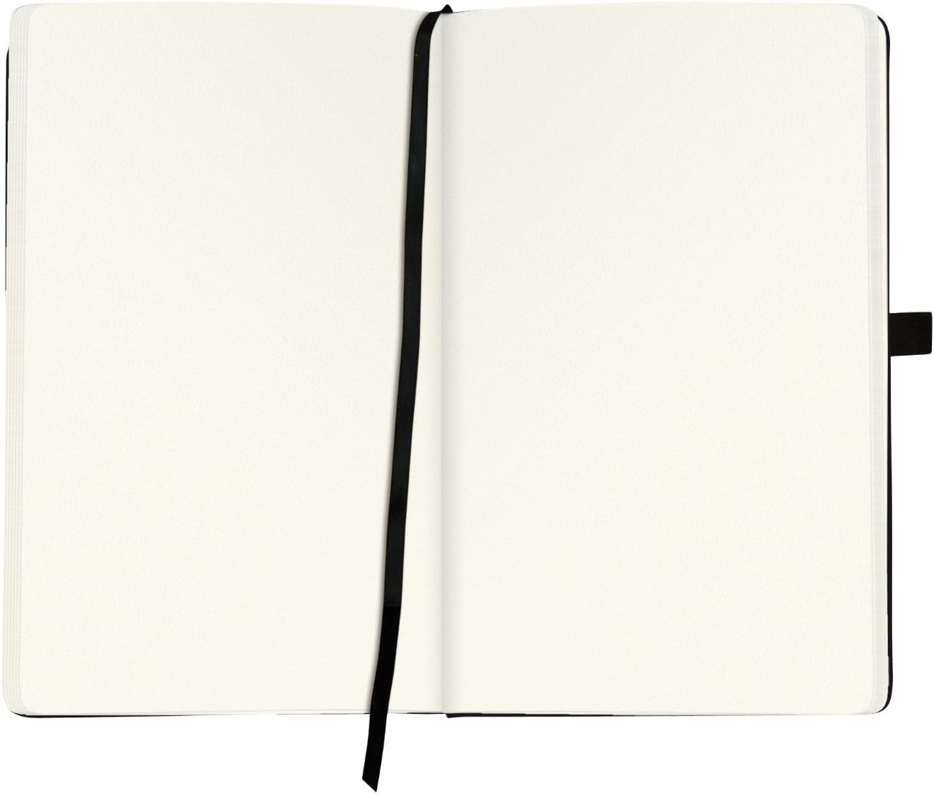 Herlitz Notebook A6 96 Sheets Blank Black Book – Bild 2