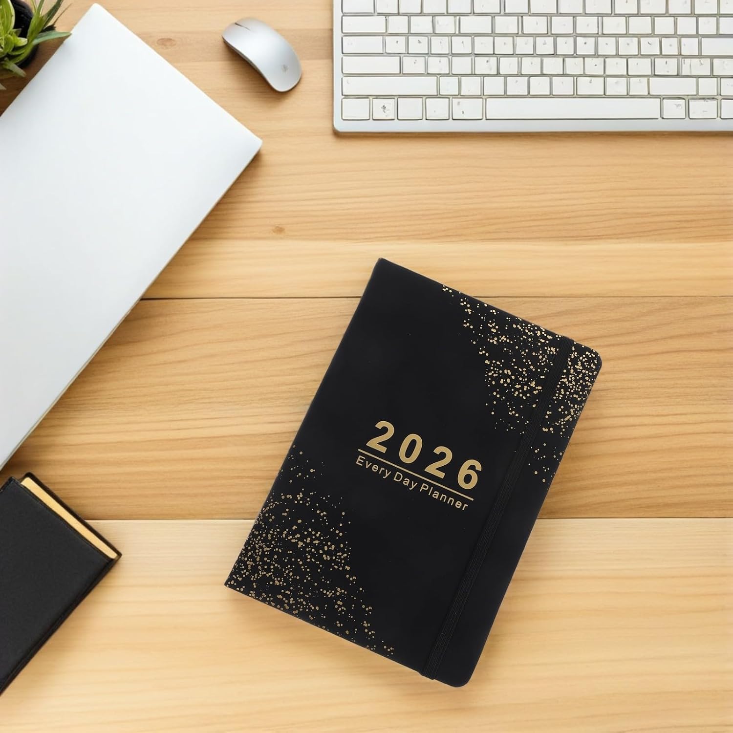 Cabilock Tagesplaner 2026 Hardcover – 365 Tage Planer mit Stundenplan Englisches Layout Kompakter Taschenplaner für Berufstätige Reisetauglich Tintenfestes Papier – Bild 6