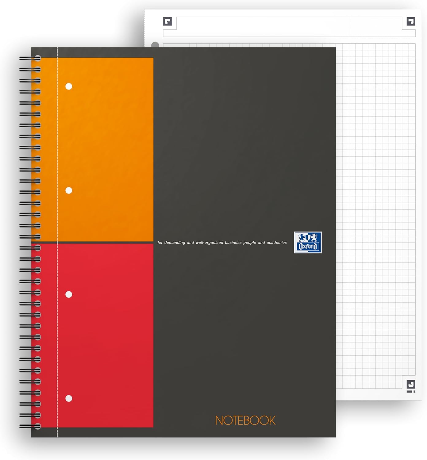 Oxford Office Notebook 100103664 Notebook pack of 5 Notepads 23 x 29.5 cm 80 g – Bild 2