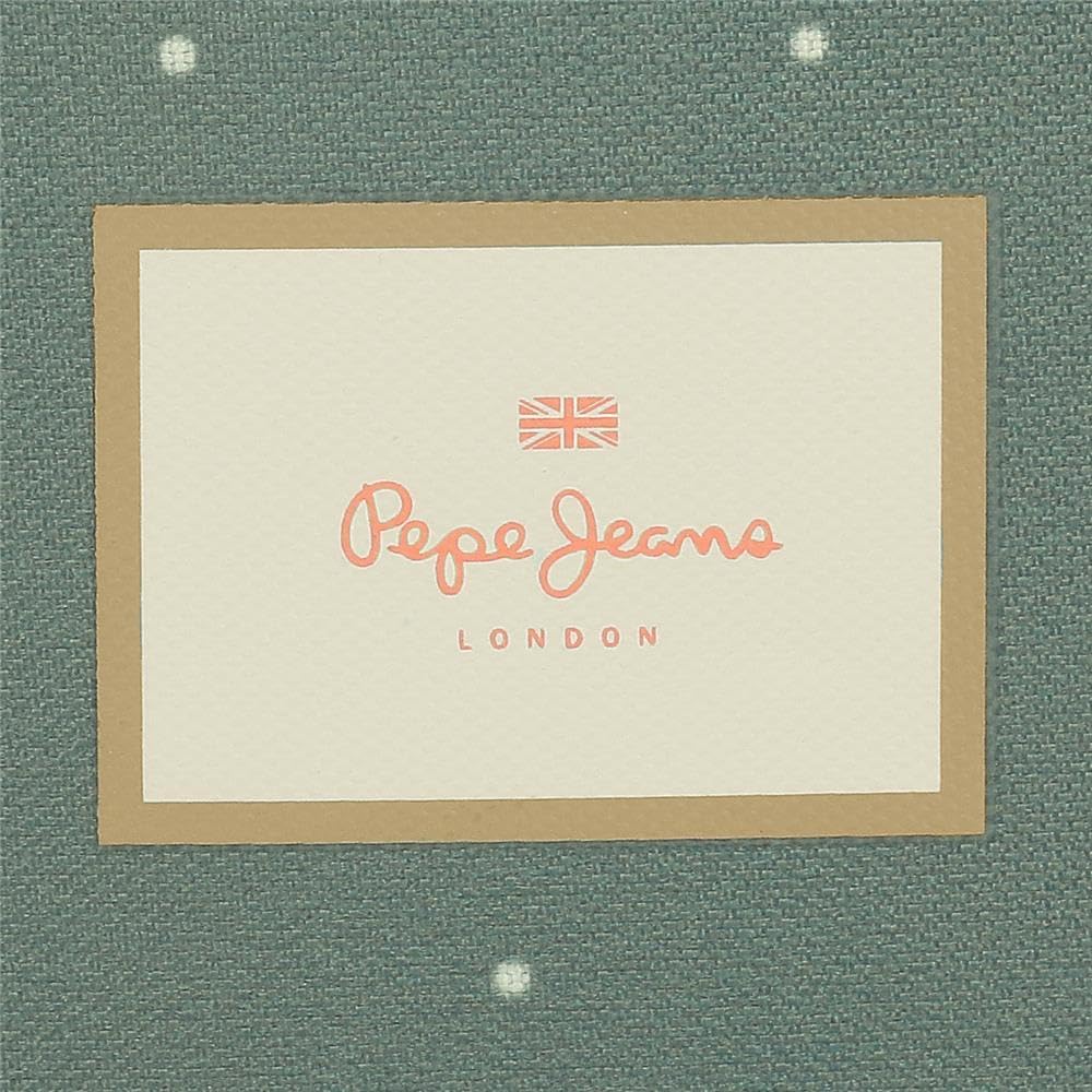 Pepe Jeans Joumma Bags Coralie Triple Pencil Case, Green, 22 x 10 x 9 cm, Polyester, Talla única, Green, One size, Triple pencil case – Bild 2