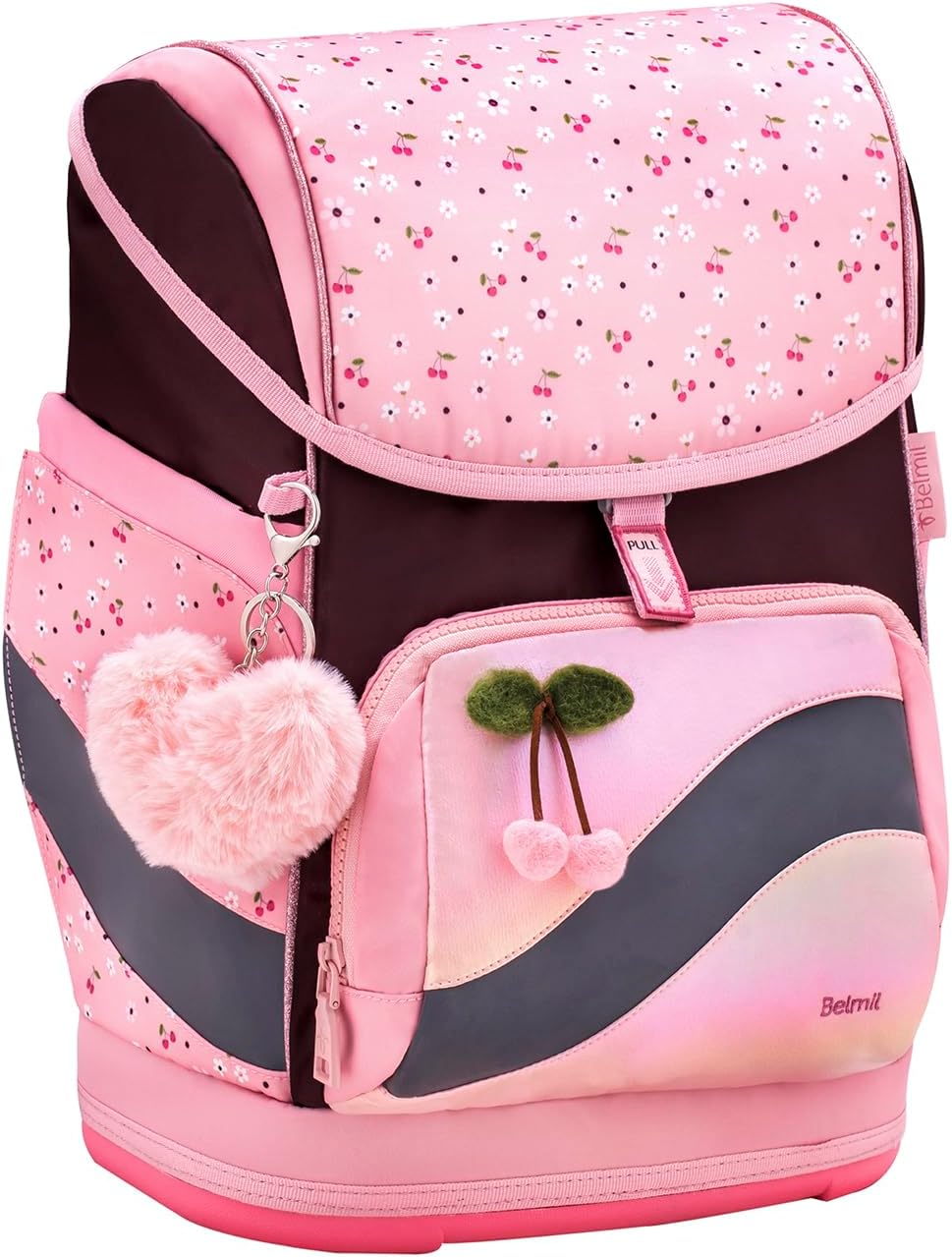 Belmil Smarty Plus Premium School Bag Set 405-51/P/S (Cherry Blossom 2) – Bild 5