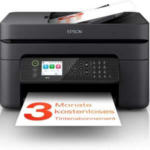Epson Workforce WF-2950DWF A4 Wireless Multifunction Inkjet Printer with Free ReadyPrint Flex ABO* Ink