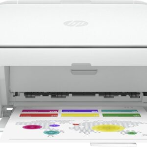 HP DeskJet 2710e Multifunction Printer, 6 Months HP+ Cartridge Included, One Size, White