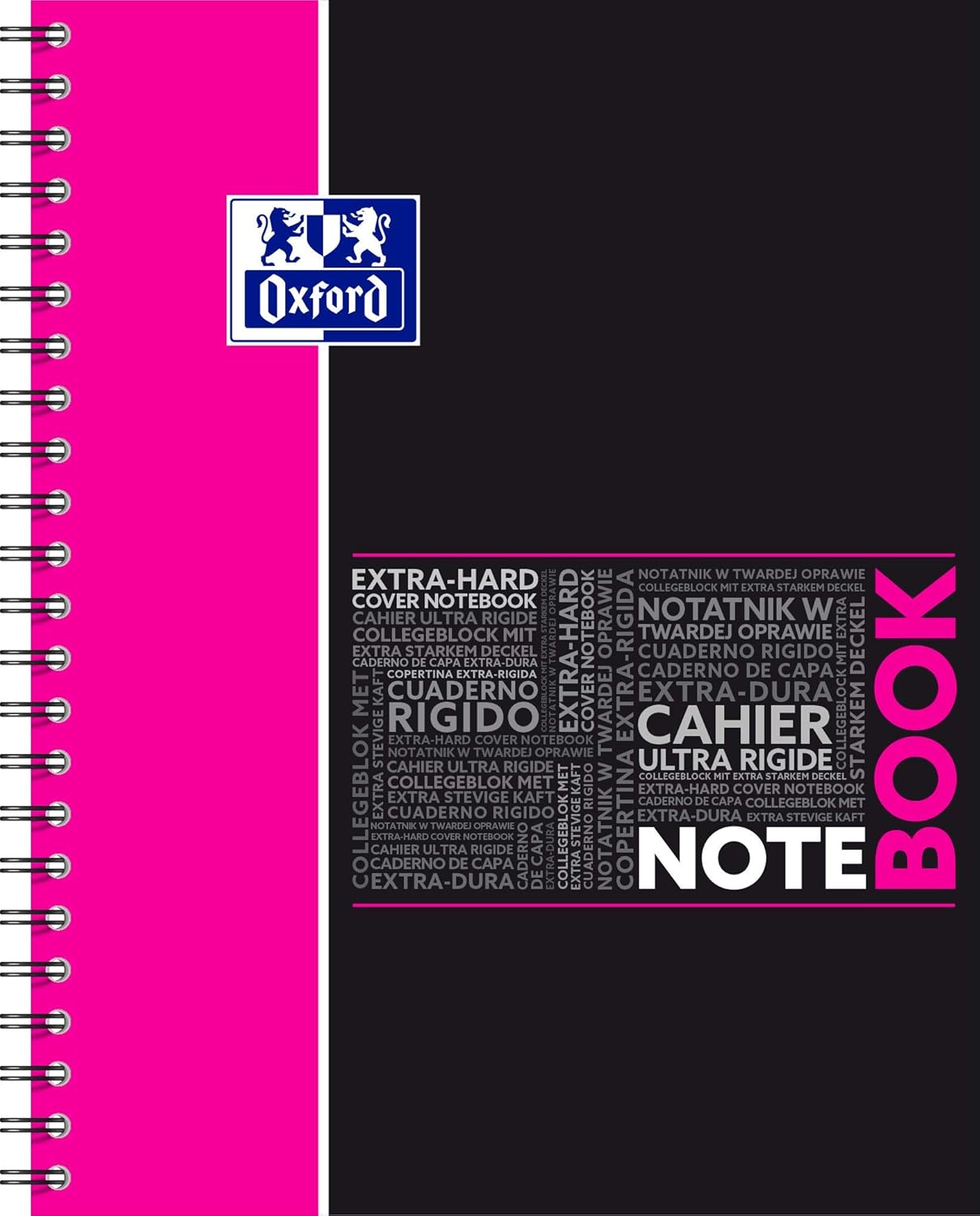 OXFORD 400037407 1 piece Digital Collegeblock A4 + lined 80 sheets - random color, no coloring possible - Uni-Block Schreibblock Notepad Ringblock Spiralblock gift idea Student – Bild 6