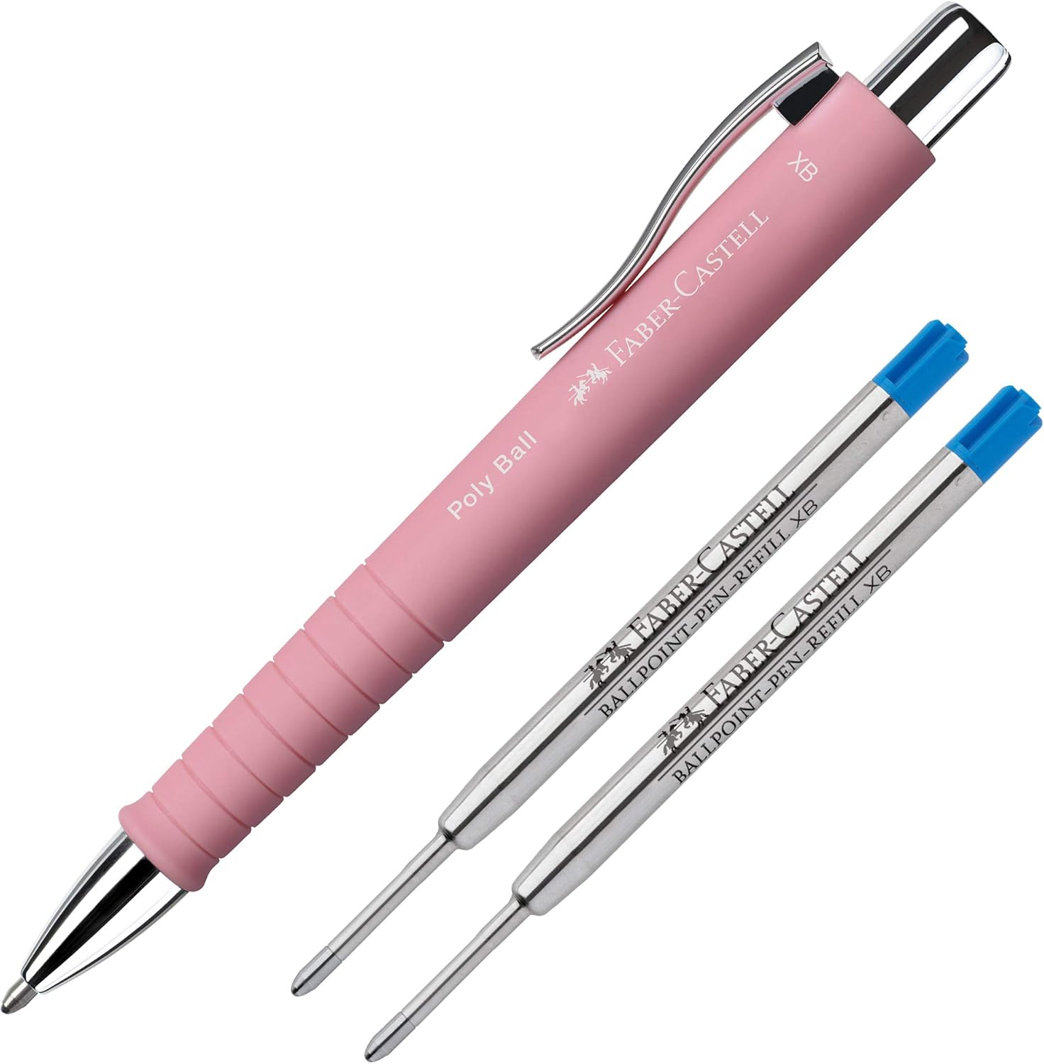 Faber-Castell ballpoint pen Poly Ball XB., rosé
