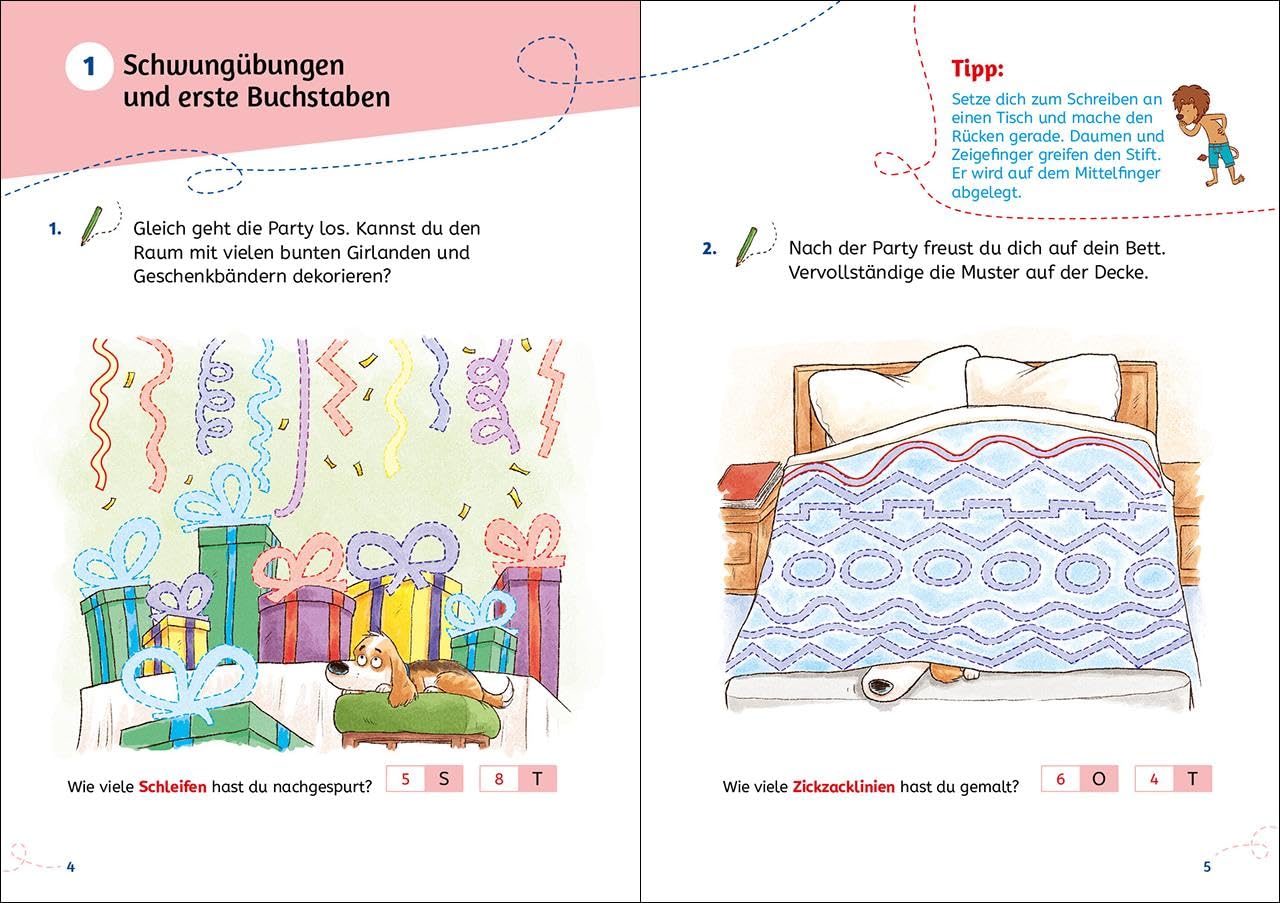 Leselöwen Lernhilfen - Schreiben lernen - 1. Klasse: Erfolgreich schreiben lernen in der 1. Klasse - In Zusammenarbeit mit einer erfahrenen Pädagogin entwickelt – Bild 2