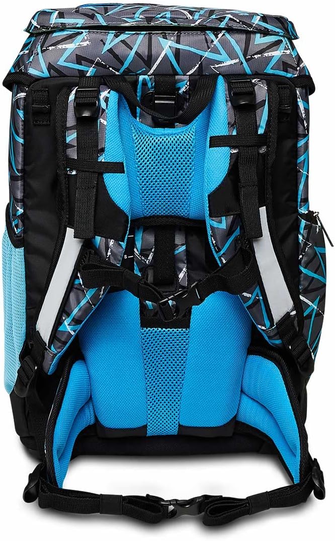 SJ Schulranzen Set 4-teilig Ergonomischer Schulrucksack, Ultraleichte Schultasche, 22 LT, ab 1. Klasse mit Mäppchen und Turnbeutel, Kinder Grundschule Mädchen Jungen – Bild 3