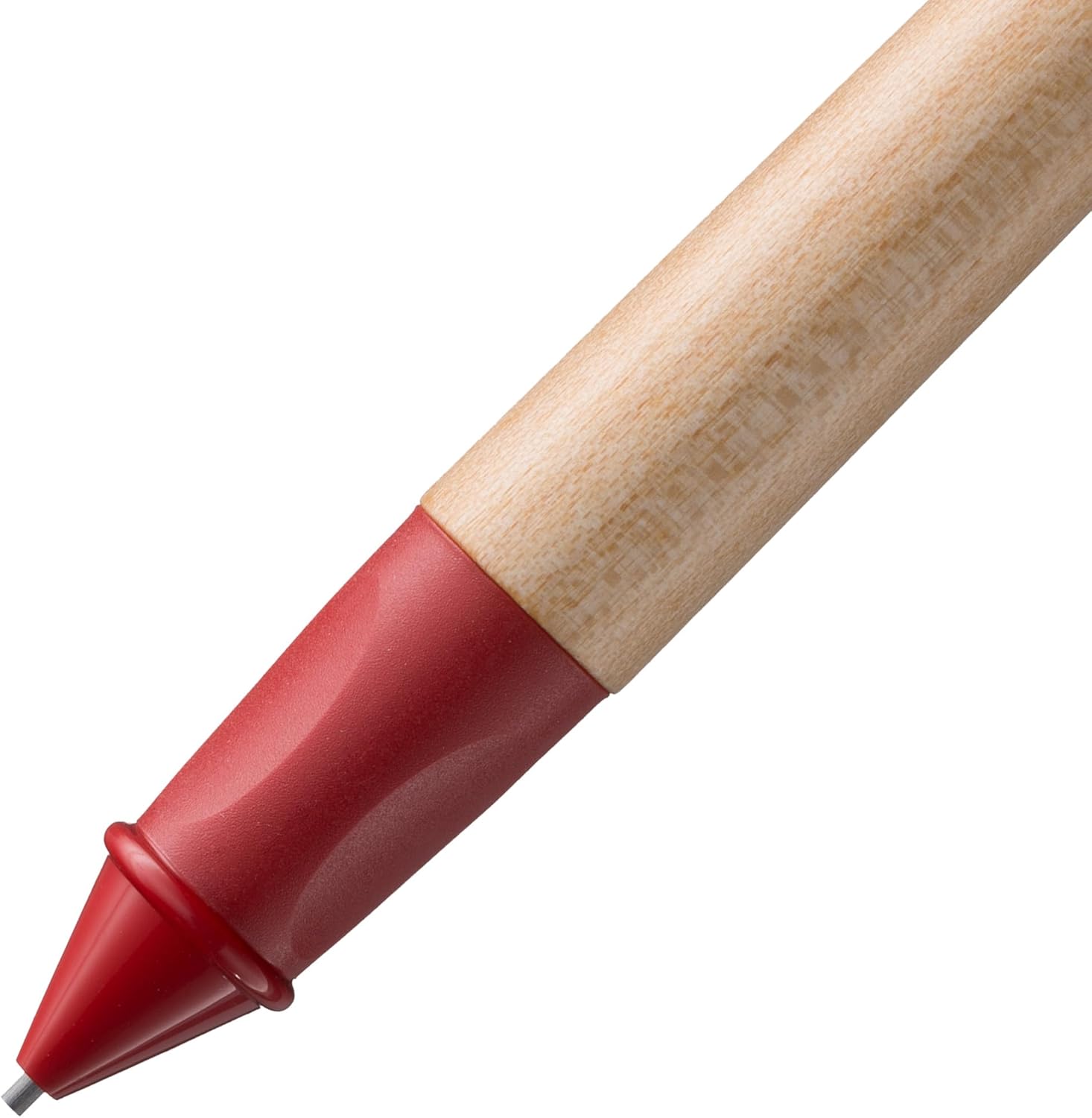 Lamy ABC Set 010 Child-Friendly Learning to Write Fountain Pen, Pencil 110 Maple Wood Non-Slip Grip in Red, Steel Nib for Beginners Including Ink Cartridge T 10 Blue and Pencil Lead M 44 1.4 mm B – Bild 5