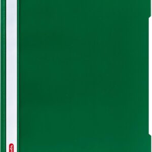 Herlitz A4 Paper Flat File – Green (Pack of 10)
