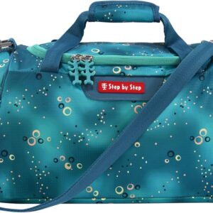 Step by Step Sports Bag, with Wet Laundry Compartment, Removable Carrying Strap, Adjustable Shoulder Strap, from the 1st Grade onwards, 13 L