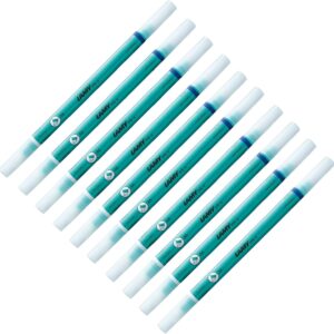 LAMY ink-x Set of 10 Plastic Ink Erasers with Eraser Tip and Correction Tip – Only for Erasing Royal Blue Ink