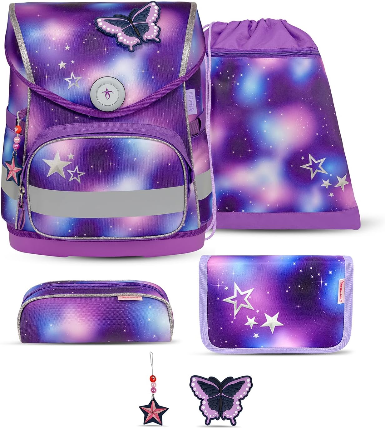 Belmil 405-41 School Bag Set, Shining Fairy, M