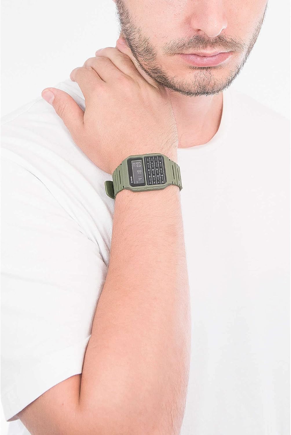 Casio Collection Retro Men's Digital Watch with Plastic Strap CA-53WF – Bild 3