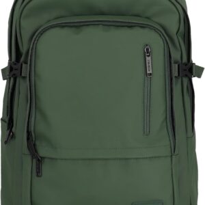 Travelite Backpack made of water-repellent material, padded laptop compartment, 15.6 inches, basics daypack with clip-on function, 48 cm, 28 litres, 900 g