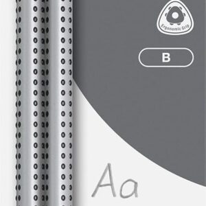 Faber-Castell Grip 111998 Pencil Set, 2 Jumbo Pencils B and 1 Sharpener, School Writing Set