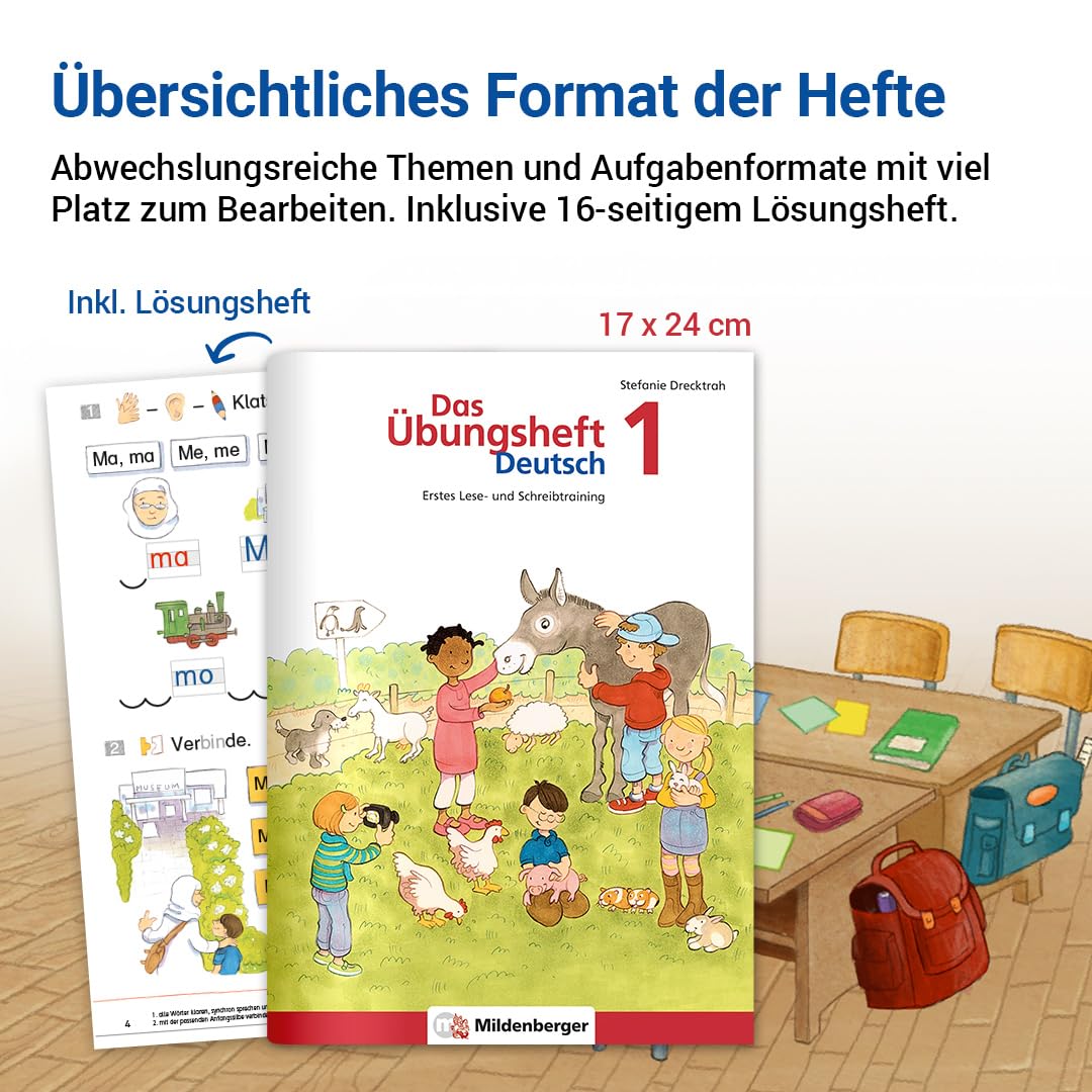 Das Übungsheft Deutsch / Das Übungsheft Deutsch 1: Erstes Lese- und Schreibtraining, Klasse 1: Rechtschreib- und Grammatiktraining für Klasse 1 bis 4 / Erstes Lese- und Schreibtraining – Bild 8