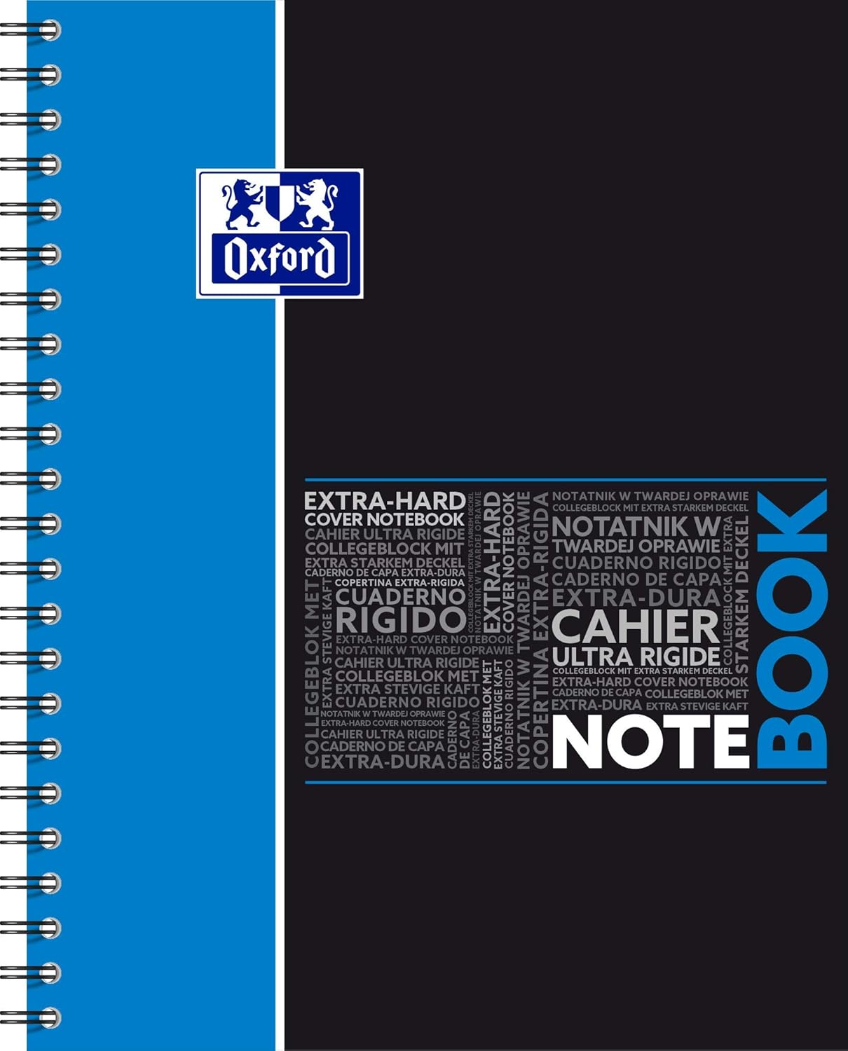 OXFORD 400037407 1 piece Digital Collegeblock A4 + lined 80 sheets - random color, no coloring possible - Uni-Block Schreibblock Notepad Ringblock Spiralblock gift idea Student – Bild 5