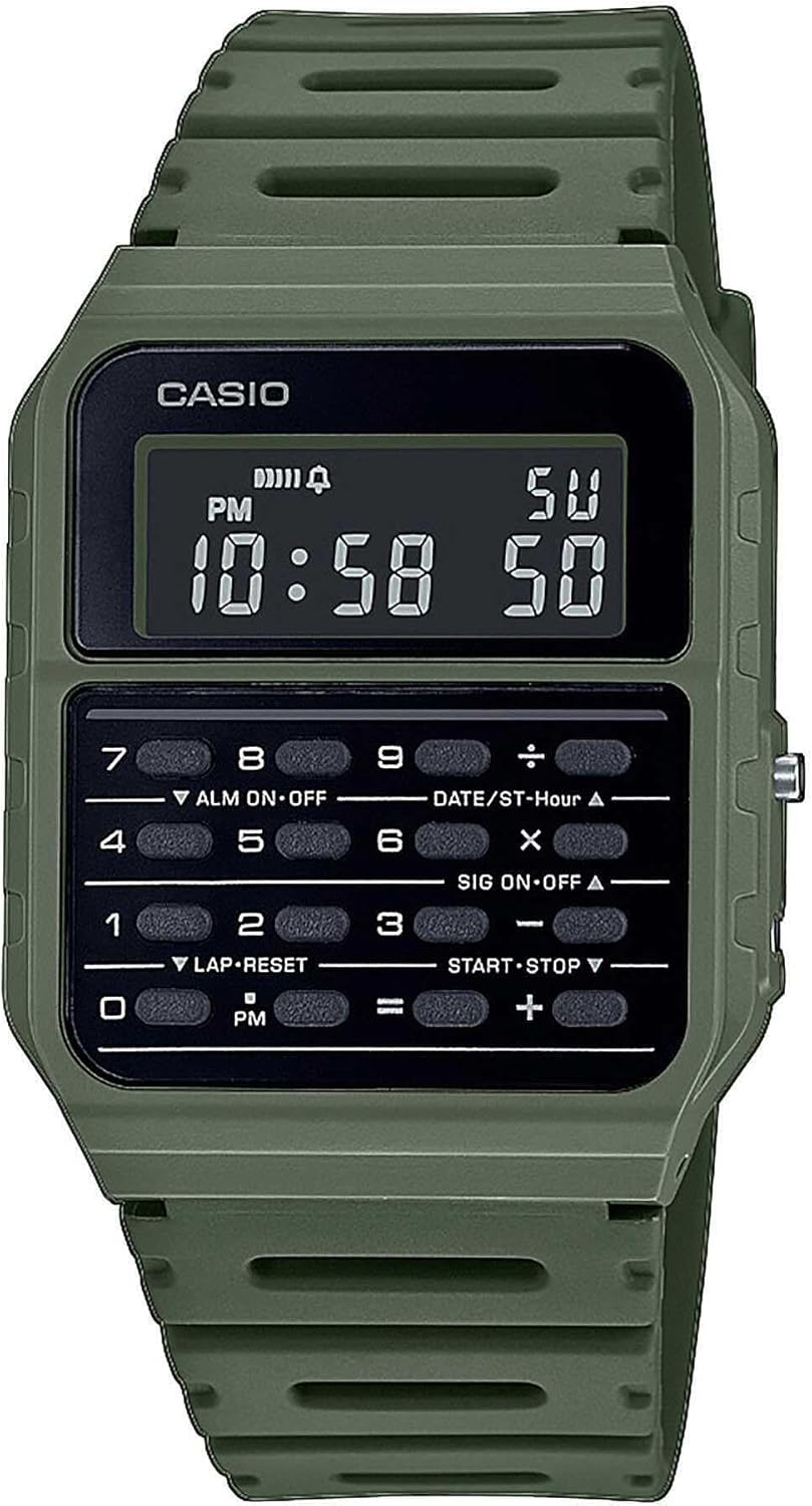 Casio Collection Retro Men's Digital Watch with Plastic Strap CA-53WF