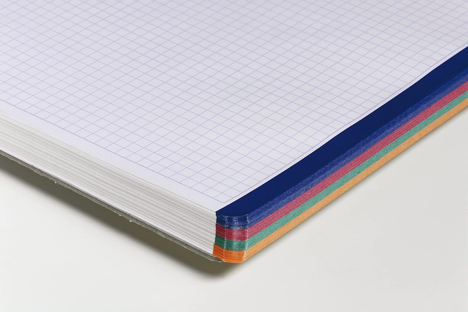 Clairefontaine 8249C College Notepad A4 Squared Margin 120 Sheets Assorted Colours – Bild 3