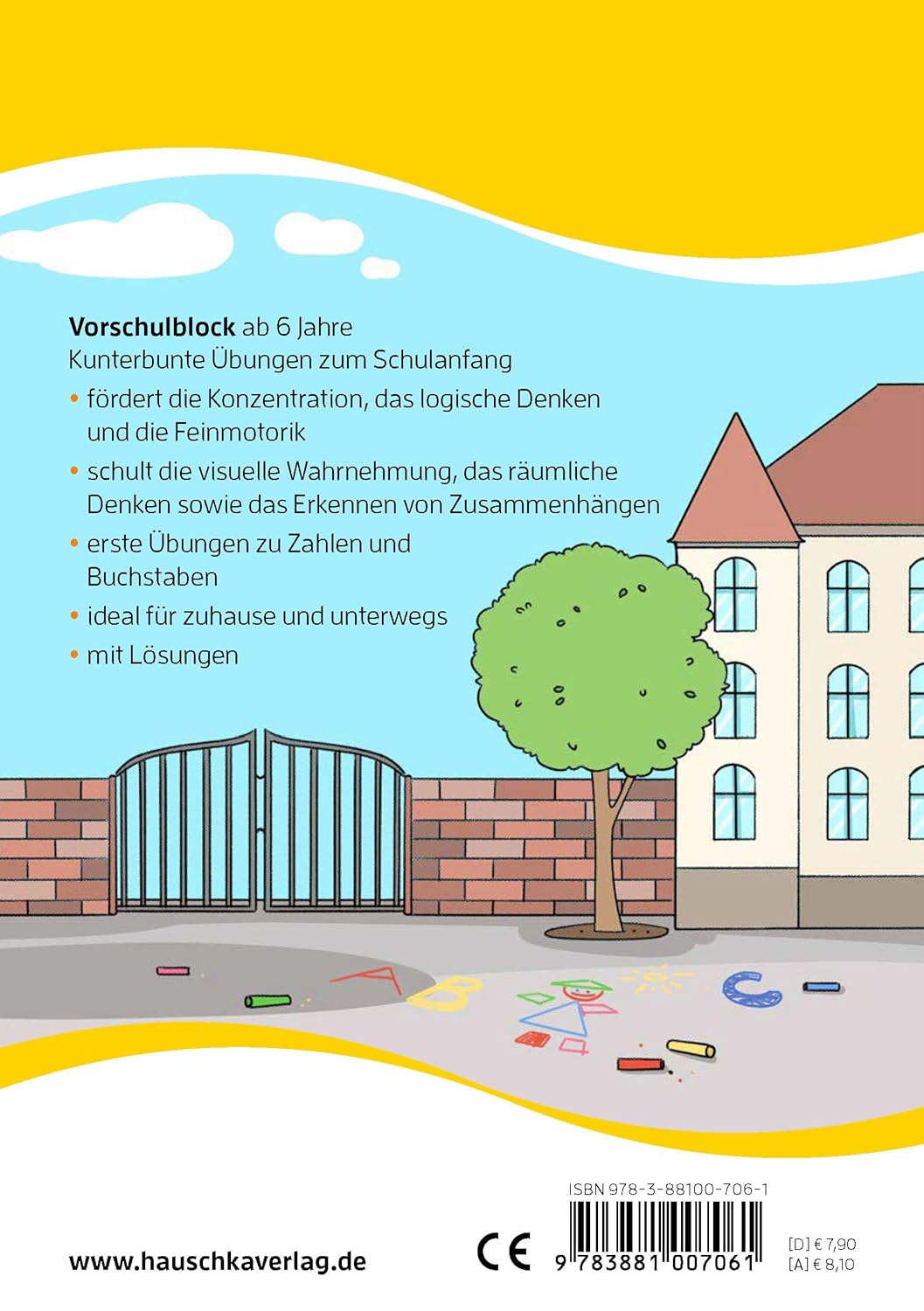 Schulstart-Block ab 6 Jahre – Kunterbunte Übungen zum Schulanfang: Vorschule und Schulanfang – Einschulung Mädchen, Einschulung Junge - Buchstaben und ... Vorschule und Einschulung, Band 706) – Bild 11