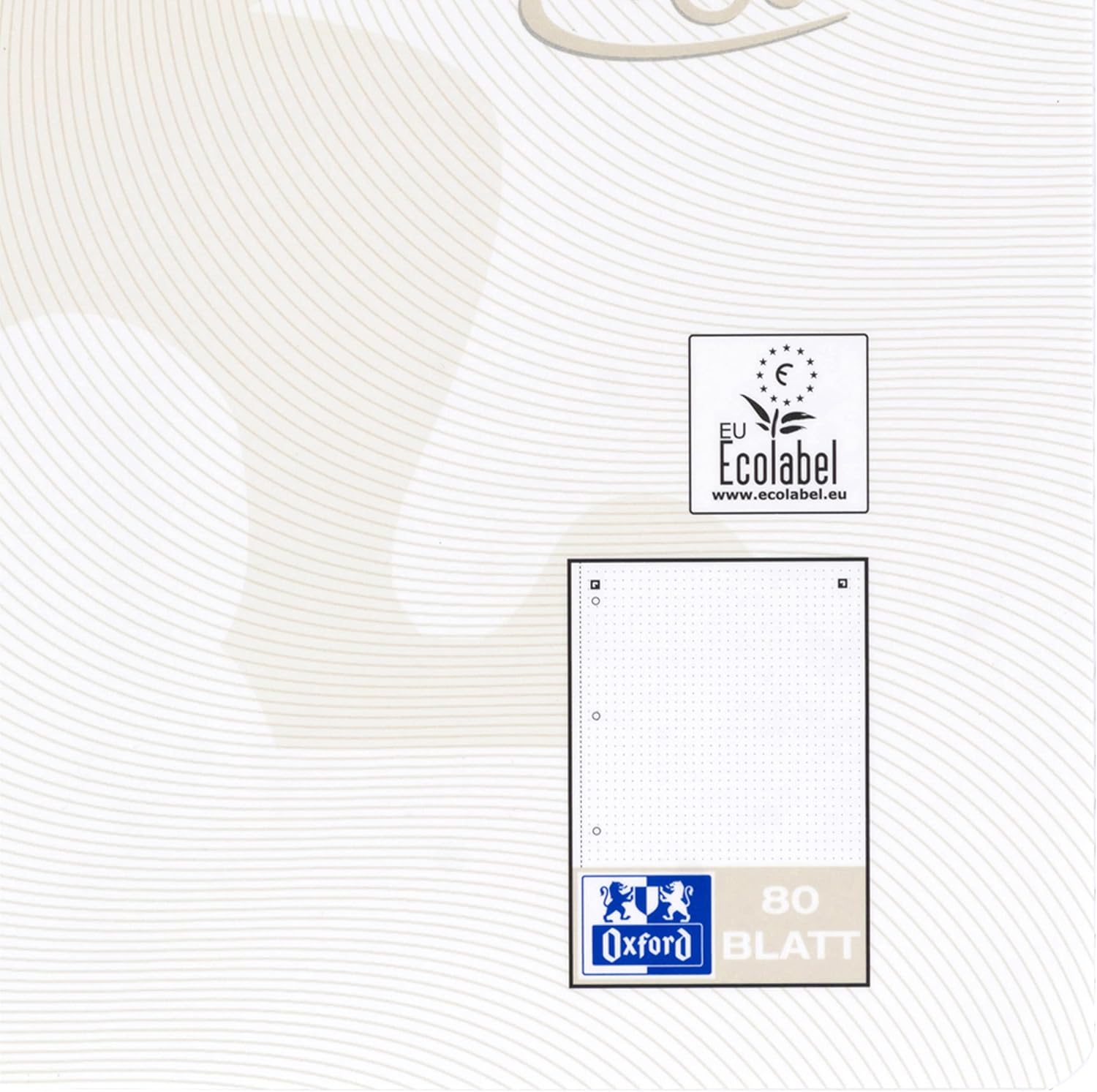 Oxford Touch Notepad A4 Dotted / Dotted 160 Pages Light Grey Pack of 3 – Bild 4