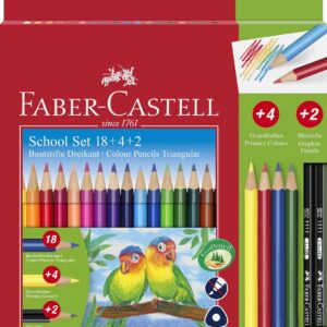 Faber-Castell 201597 Triangular Colour Pencil