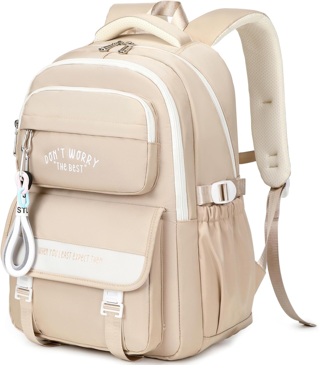 School Backpack Teenager Girls Boys Backpack School Multi Bag School Bag Women's Waterproof School Bag Large School Backpack for Girls Boys with 15.6 Inch Laptop Compartment