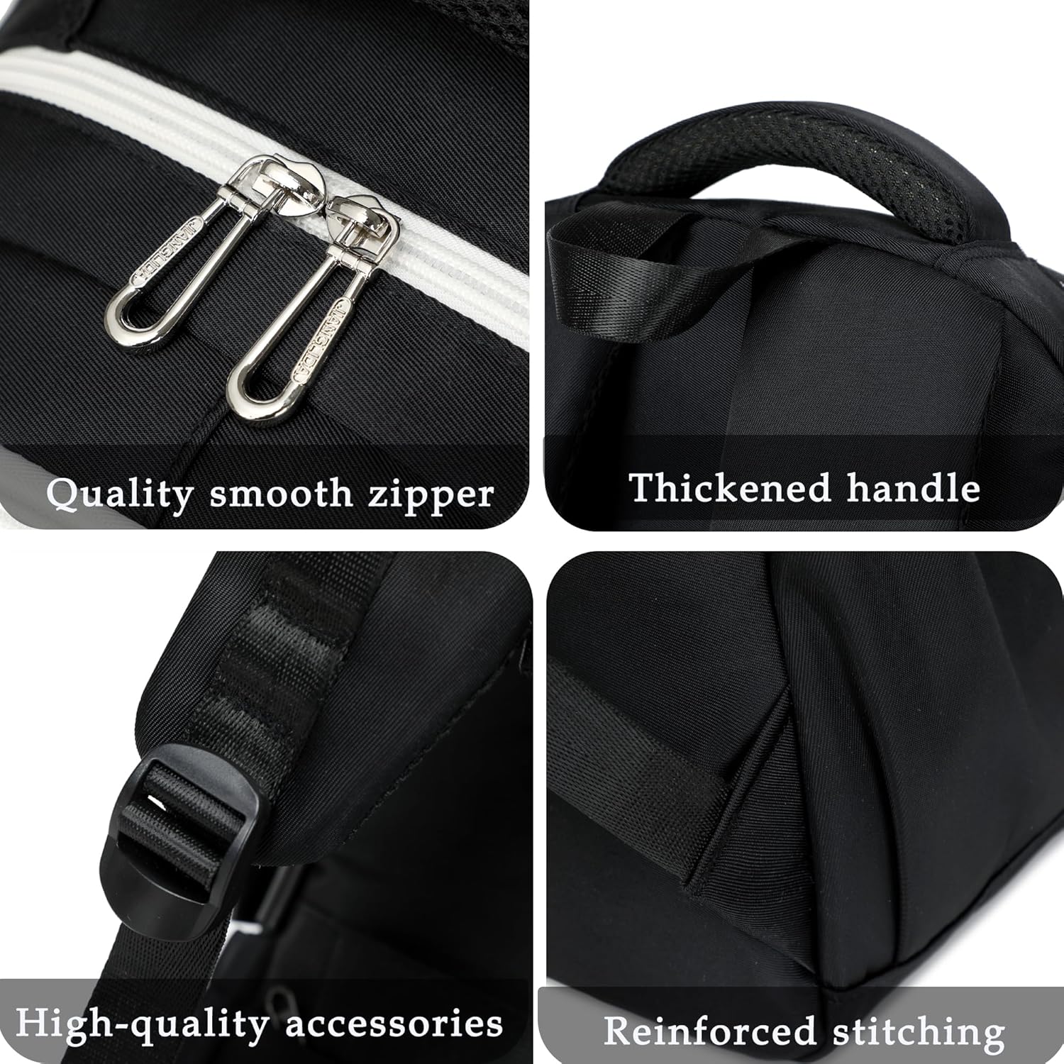 School Backpack Teenager Girls Boys Backpack School Multi Bag School Bag Women's Waterproof School Bag Large School Backpack for Girls Boys with 15.6 Inch Laptop Compartment – Bild 5