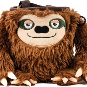 YY Vertical Sloth Climbing Chalk Bag, Perfect for Adults and Kids, Chalk Bag for Bouldering, Cute Chalk Bag for Mountain Lovers, Chalk Bag