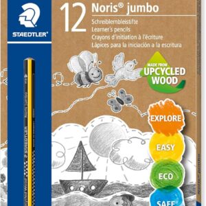Staedtler Noris 119 Triplus Jumbo Learner’s Pencil HB – Pack of 12