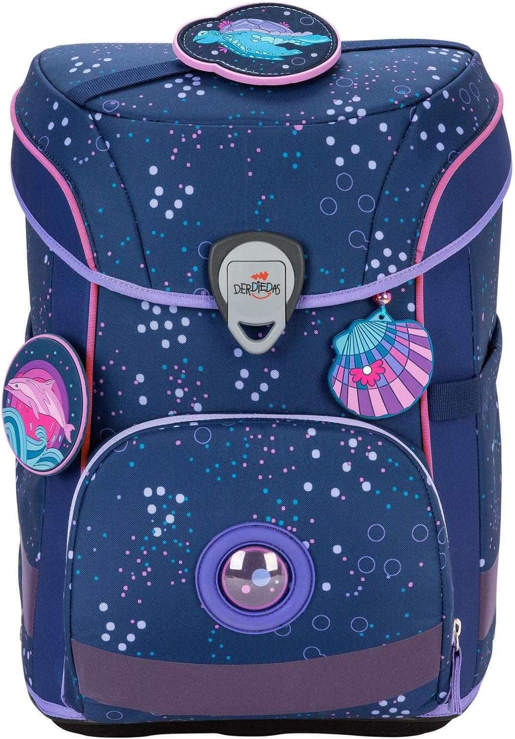 DerDieDas ErgoFlex Easy Set 5-teilig, leichter Schulranzen für die Grundschule – stabil, sicher & ergonomisch, höhenverstellbar, ca. 22,5 l Volumen, ca. 950 g Gewicht – Bild 2
