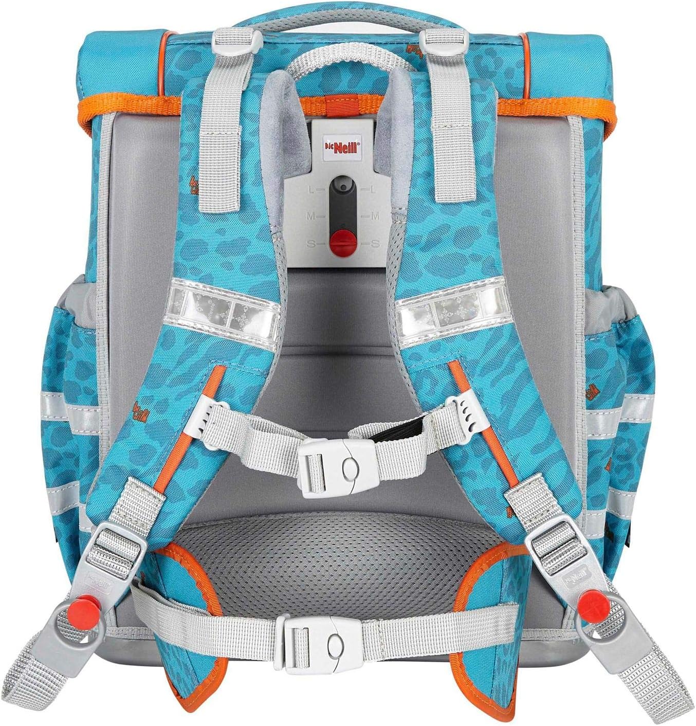 McNeill Ergo Mac School Bag Set 4 Pieces Orange – Bild 6