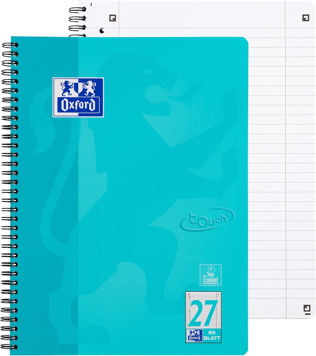 OXFORD 400086492 Collegeblock "Touch" Writing Pad, aqua 10 – Bild 2