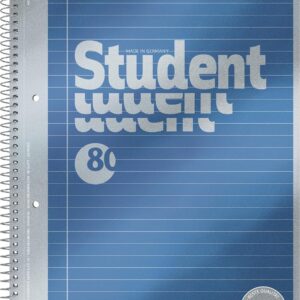 1067174 Notebook/Notepad student Premium Duo Set Treated Cover with Metallic Effect A4