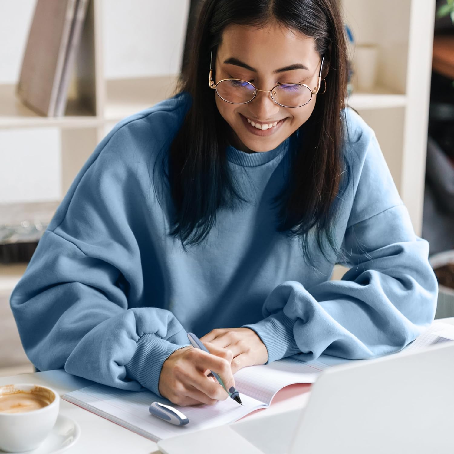 Schneider 187812 Ray Rollerball Pen (Refillable with Standard Ink Cartridges, Suitable for Right and Left-Handed Users) Fresh – Bild 2