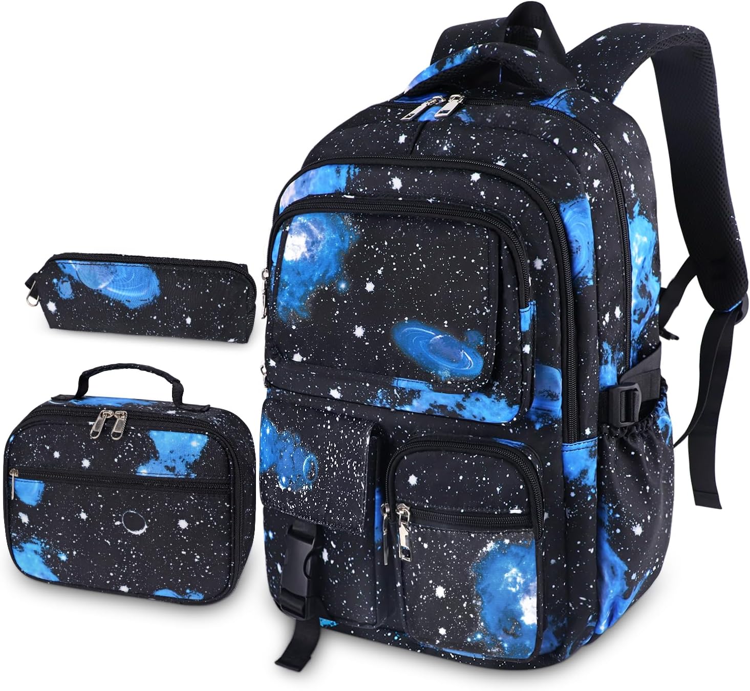 School Backpack Girls Boys Teenagers School Bag Backpacks Daypack for Students Women Boys Children School Bag Set Pencil Case School Children's Backpack 2-4 5 6 7 8 Class 9 10 11 12 13 14 15 Years,