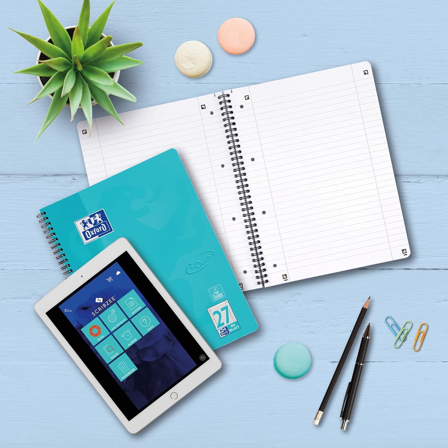 OXFORD 400086492 Collegeblock "Touch" Writing Pad, aqua 10 – Bild 5